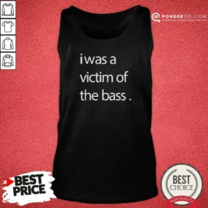 Good I Was A Victim Of The Bass Tan Top Optimized showing front view of soft tan short-sleeve top