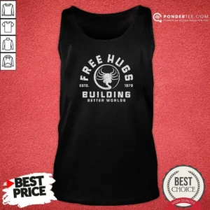 Nice Free Hugs Alien Facehugger Building Better Worlds 1979 Tan Top Optimized