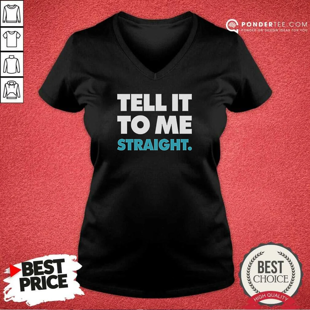 Pretty World Of Wonder Stop That V-Neck Shirt Pretty World Of Wonder Stop That V-Neck Shirt
