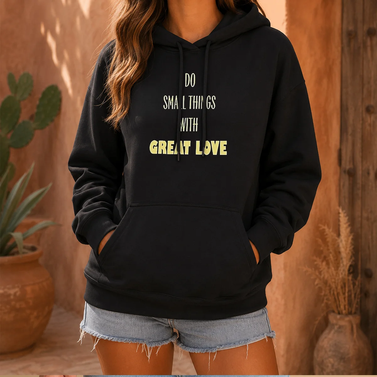 Good Do Small Things With Great Love Hoodie