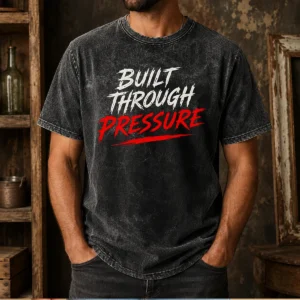 Hot Built Through Pressure Washed T-Shirt