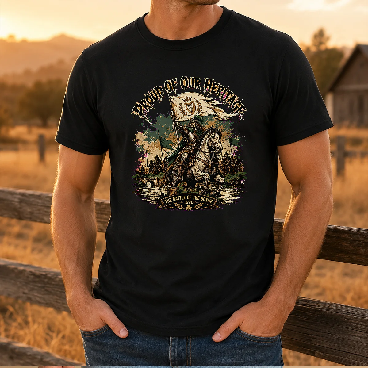 Nice Battle Of The Boyne Heritage Shirt Nice Battle Of The Boyne Heritage Shirt