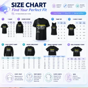 Size chart for Official Funny Uracao Flag They Dreamed It Fought For It with measurements in inches and cm