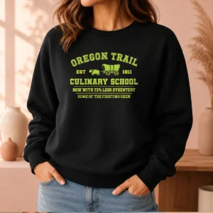 Official Oregon Trail Culinary School Sweater