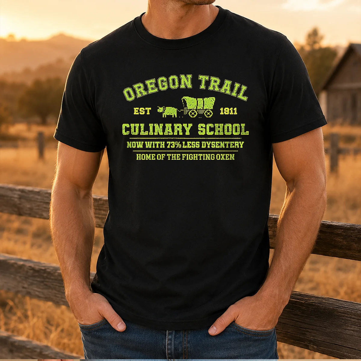Official Oregon Trail Culinary School Shirt Official Oregon Trail Culinary School Shirt