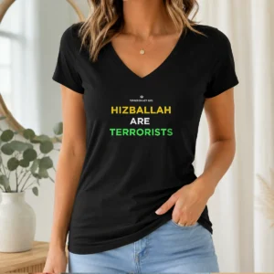 Premium Hizballah Are Terrorists Terrorism Act 2000 V-Neck Shirt