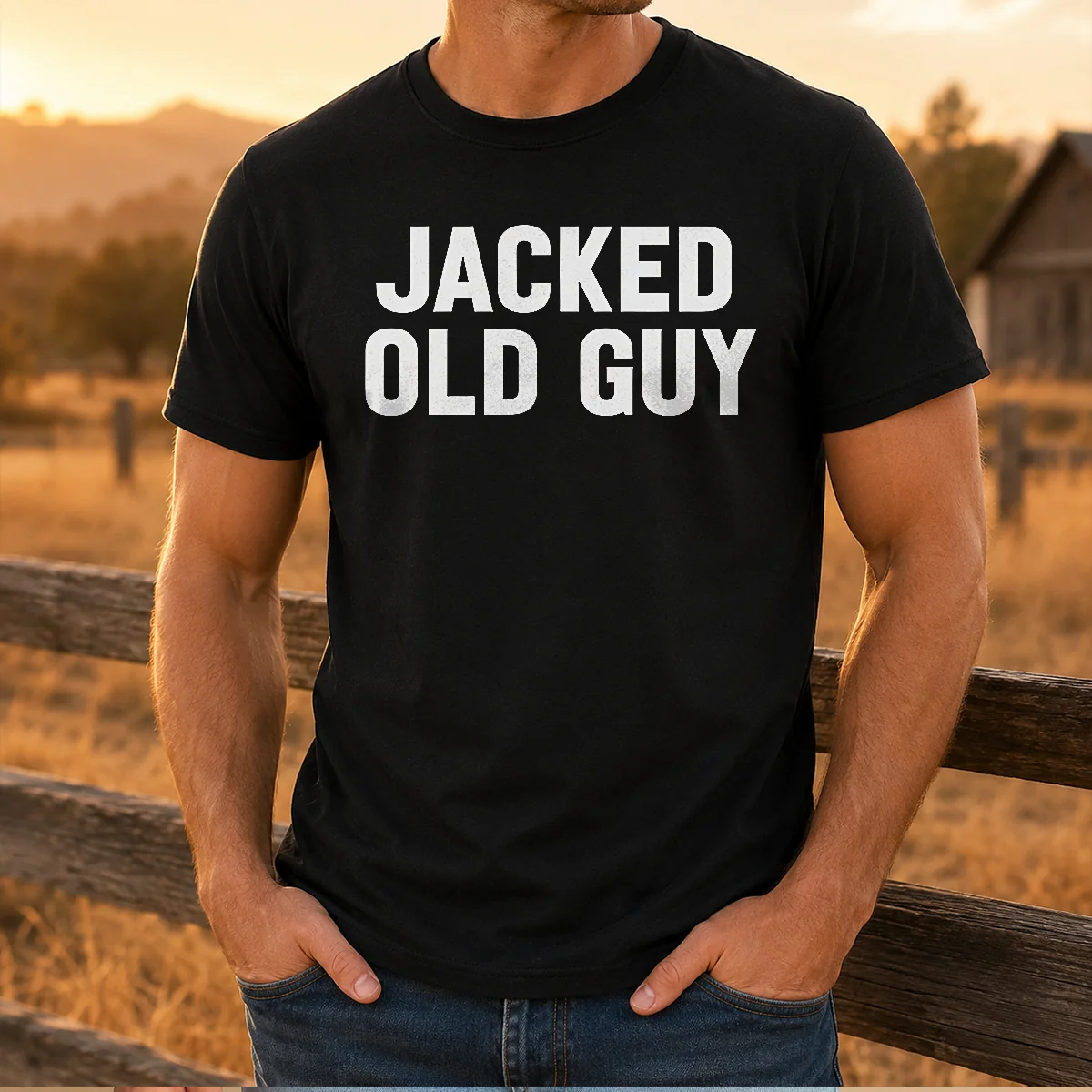 Premium Jacked Old Guy Shirt Premium Jacked Old Guy Shirt