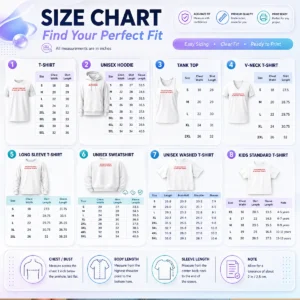 Size chart for Premium My Boyfriend Is Out Of Town shirt with measurements in inches and centimeters