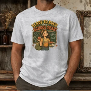 Hot Awesome Back To School Vintage Student Pride Washed T-Shirt