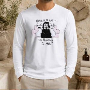 Nice René Descartes Ummmm Im Thinking I Am Meme Long Sleeve Shirt