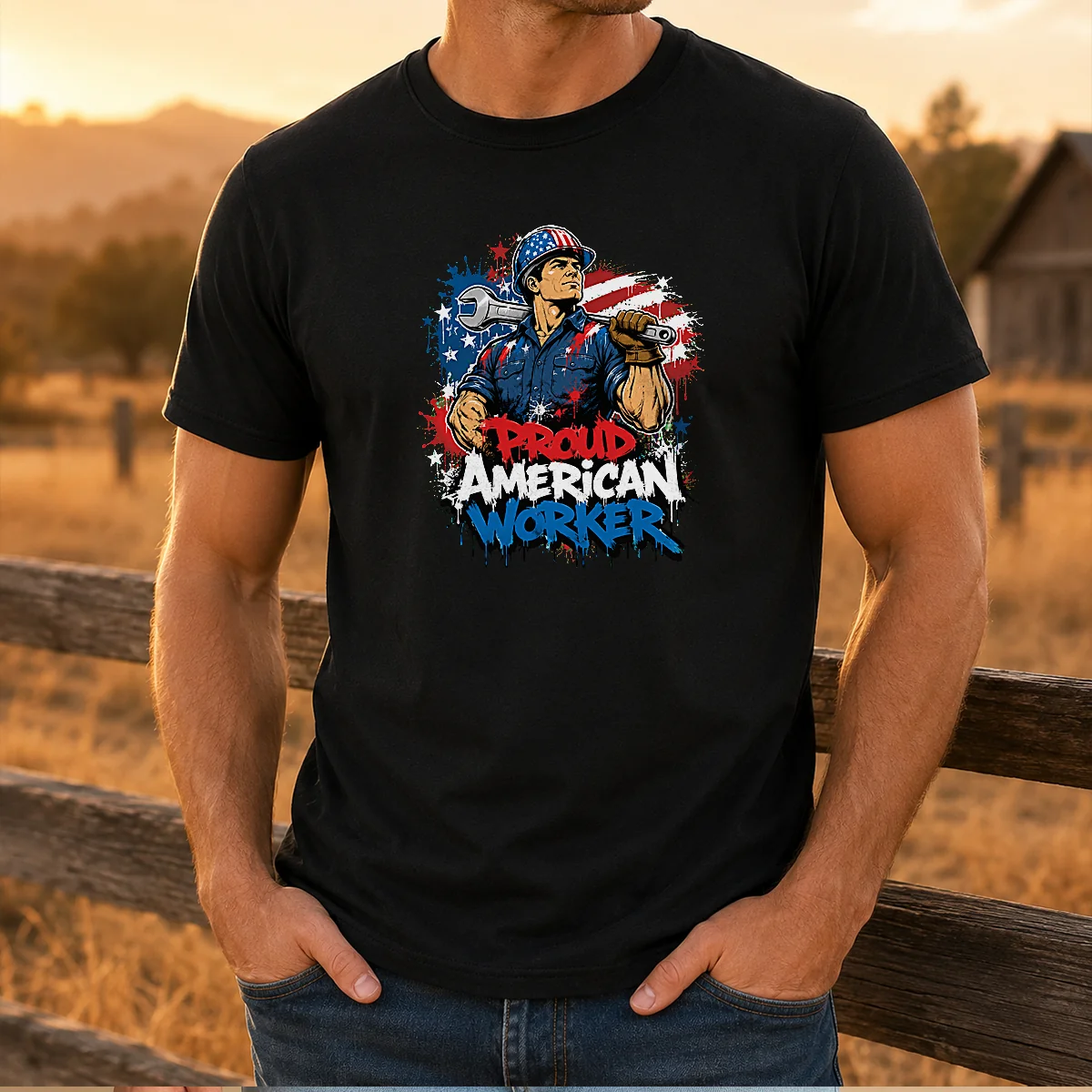 Official Good American Labour Day Proud Shirt Official Good American Labour Day Proud Shirt