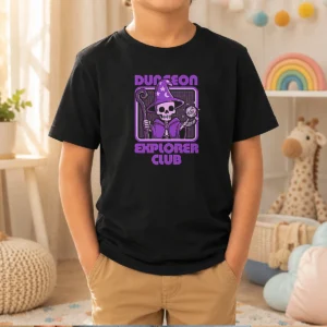Original RPG Mage Skull Kids T-Shirt