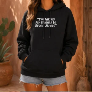 Pretty I'M Taking My Talents To Broad Street Philadelphia Flyers Hoodie
